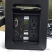 Extron Black HSA & Cable Cubby 300 Management Grommet HDMI