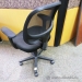Black Mesh Back Office Task Chair with Adjustable Arms