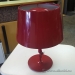 Red Metal Shade Kulla Illumination Desk Lamp