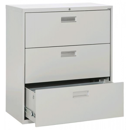 Prosource Grey 3 Drawer Lateral File Cabinet Locking Allsold Ca