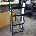Black Retail Collapsible Folding Wire Display Rack