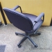 Dark Wine Pattern Task Chair w/ Padded Arms