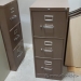 Brown Hon 3 Drawer Vertical Storage Cabinet