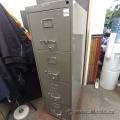 Sunshine Grey 4 Drawer Vertical File Storage Cabinet