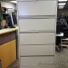 Hirsh Beige 5 Drawer Lateral File Cabinet