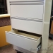 Hirsh Beige 5 Drawer Lateral File Cabinet