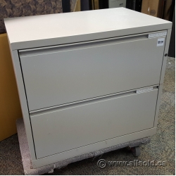 Meridian White 2 Drawer Lateral File Cabinet, Locking Meridian White 2 Drawer Lateral File Cabinet, Locking