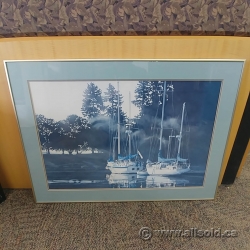 Kiff Holland Framed Wall Art "Boats"