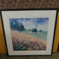 Claudio Rabino Framed Wall Art "Colle Fiorito"