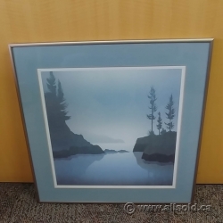 Framed Wall Art "Island Mist"