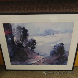 Ted Goerschner Framed Wall Art "Santa Ynez Valley Morning"