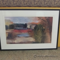 Susan Sculley Framed Wall Art "Stormy Sky"