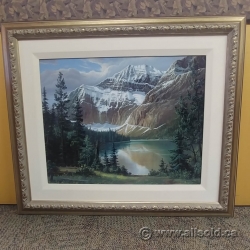 Fred Buchwitz Framed Wall Art Painting "Jasper National Park"
