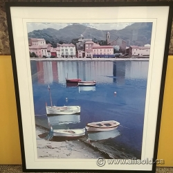 Ramon Pujol Framed Wall Art "Reflection on Summer Morning"