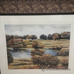 Jillian Truair Framed Wall Art "At The Pond II"