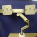 HumanScale M8 Dual Arm Monitor Mount with Crossbar