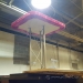 Retail Display 2 Tower Truss w/ Pink Velvet Covering