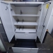 Off White Steelcase 2 Door 2 Drawer Storage Cabinet