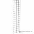 Chrome Gridwall 60"h x 12"w