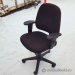 Black Fabric Mid Back Adjustable Office Task Chair