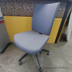 Grey Bouty Neos 1080 Fabric Back Office Task Chair w/o Arms