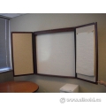 Cherry Wood 2 Door Enclosed Egan White Board