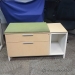 Herman Miller 2 Drawer Cabinet with Cubby Space and Fabric Top
