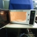 White Sanyo 800-Watt Countertop Microwave Oven