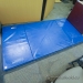 Blue Teamline Gymnastics Mat Crash Pad 4' x 8' x 2"