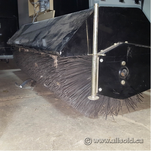 Rotary broom for online garden tractor