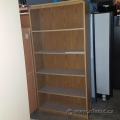 Brown Wood 4 Shelf 72" Tall Bookcase
