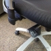 Black Mesh Back Fabric Seat Adjustable Office Task Chair