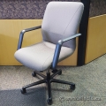 Keilhauer Brown Office Task Chair with Fixed Arms
