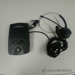 Plantronics A100 Amplifier Base with Headset