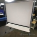 Rolling Double Sided Magnetic Whiteboard Planning Board w/ Tray