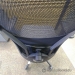 Grey Fabric Seat Mesh Back Office Task Chair