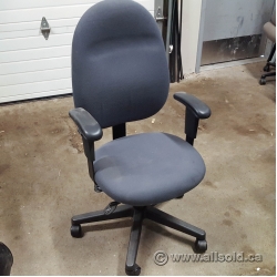 Grey Adjustable Office Task Chair