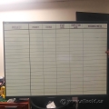 96 x 48 Quartet Magnetic Lined Whiteboard