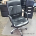 Black Leather Chrome Base Harter Jammi Office Task Chair