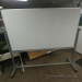 Rolling Reversible Double Sided Magnetic Whiteboard 72"