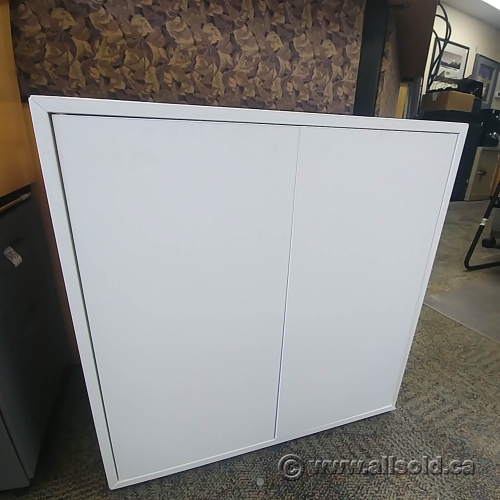 EKET Cabinet with 2 doors and shelf, white - IKEA