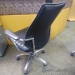 Black Leather Office Task Chair