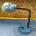 Small Blue Desk Lamp