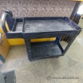Black Rubbermaid Material Handling Utility Cart 39" x 17" x 33"