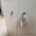 FireKing Beige Fire Proof 2 Door Storage Cabinet w/ Adj Shelves