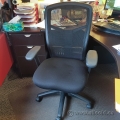 Black Mesh Back Office Task Chair w/ Adjustable Arms