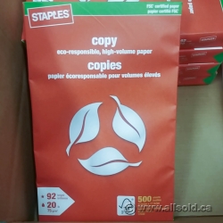 Staples FSC-Certified Copy Paper, 20 lb., 11" x 17"