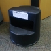 Black Rubbermaid Rolling Step Stool