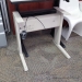Ergotech Teknion Torsion Sit Stand Adjustable Desk Base, B Grade