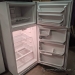 White Frigidaire Fridge w/ Top Load Freezer